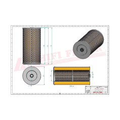 FILTRE HYDRAULIQUE RÉF. SH56144 - HIFI FILTER