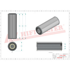 FILTRE HYDRAULIQUE RÉF. SH62518 - HIFI FILTER FILTRE HYDRAULIQUE RÉF. SH62518 - HIFI FILTER