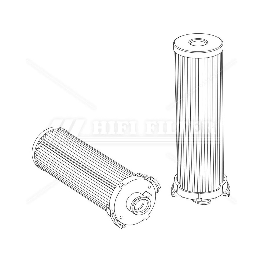Filtre hydraulique HIFI SH66405 pour Massey Ferguson