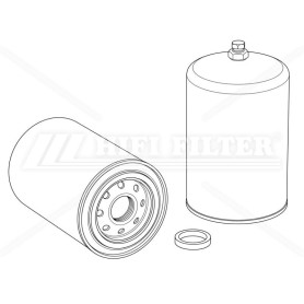Filtre à gasoil HIFI SN198 pour John Deere