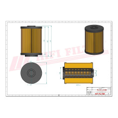 FILTRE A GASOIL RÉF. SN70341 - HIFI FILTER FILTRE A GASOIL RÉF. SN70341 - HIFI FILTER