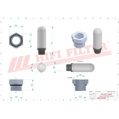 FILTRE AERATION UREE RÉF. FSD101 - HIFI FILTER