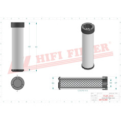 FILTRE A AIR RÉF. SA160102 - HIFI FILTER FILTRE A AIR RÉF. SA160102 - HIFI FILTER