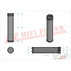 FILTRE A AIR RÉF. SA160129 - HIFI FILTER FILTRE A AIR RÉF. SA160129 - HIFI FILTER
