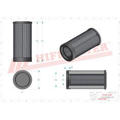 FILTRE A AIR RÉF. SA16513 - HIFI FILTER FILTRE A AIR RÉF. SA16513 - HIFI FILTER