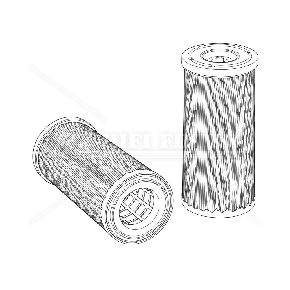 Filtre à air HIFI SA16927 pour Iseki