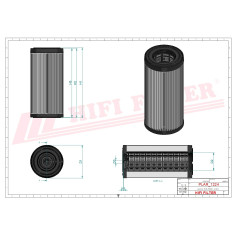 FILTRE A AIR RÉF. SA16927 - HIFI FILTER FILTRE A AIR RÉF. SA16927 - HIFI FILTER