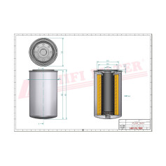 FILTRE AERATION MOTEUR RÉF. SAO6110 - HIFI FILTER FILTRE AERATION MOTEUR RÉF. SAO6110 - HIFI FILTER