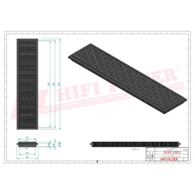 FILTRE HABITACLE RÉF. SC90407 - HIFI FILTER