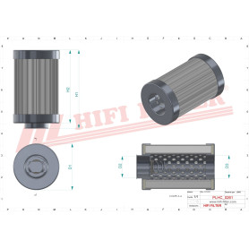 FILTRE HYDRAULIQUE RÉF. SH55135 - HIFI FILTER