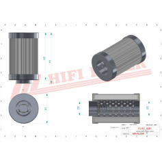 FILTRE HYDRAULIQUE RÉF. SH55135 - HIFI FILTER