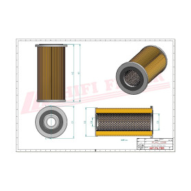 FILTRE HYDRAULIQUE RÉF. SH56064 - HIFI FILTER