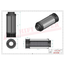 FILTRE HYDRAULIQUE RÉF. SH66298 - HIFI FILTER