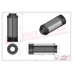 FILTRE HYDRAULIQUE RÉF. SH66298 - HIFI FILTER FILTRE HYDRAULIQUE RÉF. SH66298 - HIFI FILTER