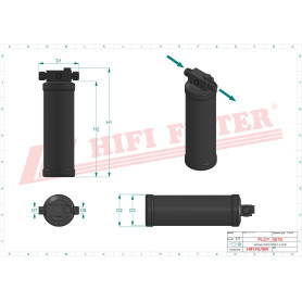 DESHYDRATEUR CLIMATISATION RÉF. DYH60026 - HIFI FILTER