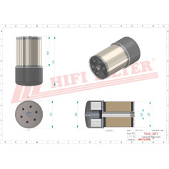 FILTRE AERATION ASSECHEUR RÉF. FS502 - HIFI FILTER