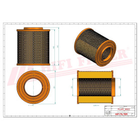FILTRE A AIR RÉF. SA12739 - HIFI FILTER