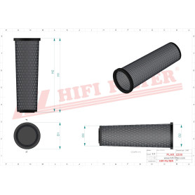 FILTRE A AIR RÉF. SA16548 - HIFI FILTER