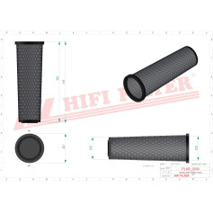 FILTRE A AIR RÉF. SA16548 - HIFI FILTER FILTRE A AIR RÉF. SA16548 - HIFI FILTER