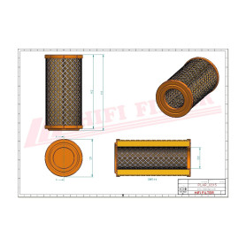 FILTRE A AIR RÉF. SA17381 - HIFI FILTER