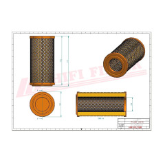 FILTRE A AIR RÉF. SA17381 - HIFI FILTER FILTRE A AIR RÉF. SA17381 - HIFI FILTER