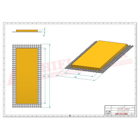 FILTRE A AIR RÉF. SA22076 - HIFI FILTER
