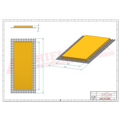 FILTRE A AIR RÉF. SA22076 - HIFI FILTER FILTRE A AIR RÉF. SA22076 - HIFI FILTER