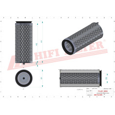 FILTRE A AIR RÉF. SA7000 - HIFI FILTER FILTRE A AIR RÉF. SA7000 - HIFI FILTER