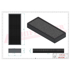 FILTRE HABITACLE RÉF. SC40131 - HIFI FILTER FILTRE HABITACLE RÉF. SC40131 - HIFI FILTER