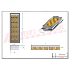 FILTRE HABITACLE RÉF. SC70115 - HIFI FILTER