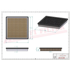 FILTRE HABITACLE RÉF. SC80076 - HIFI FILTER FILTRE HABITACLE RÉF. SC80076 - HIFI FILTER