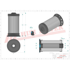 FILTRE HYDRAULIQUE RÉF. SH51402 - HIFI FILTER FILTRE HYDRAULIQUE RÉF. SH51402 - HIFI FILTER