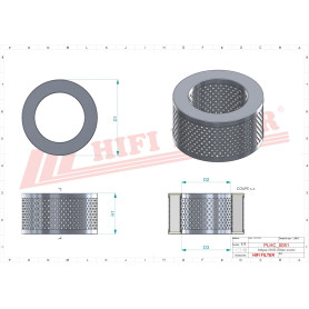 FILTRE HYDRAULIQUE RÉF. SH52029 - HIFI FILTER