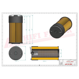 FILTRE HYDRAULIQUE RÉF. SH52031 - HIFI FILTER