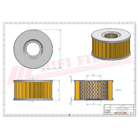 FILTRE HYDRAULIQUE RÉF. SH52091 - HIFI FILTER
