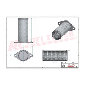 FILTRE HYDRAULIQUE RÉF. SH59097 - HIFI FILTER