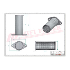 FILTRE HYDRAULIQUE RÉF. SH59097 - HIFI FILTER FILTRE HYDRAULIQUE RÉF. SH59097 - HIFI FILTER