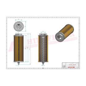 FILTRE HYDRAULIQUE RÉF. SH77705 - HIFI FILTER