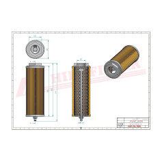 FILTRE HYDRAULIQUE RÉF. SH77705 - HIFI FILTER FILTRE HYDRAULIQUE RÉF. SH77705 - HIFI FILTER