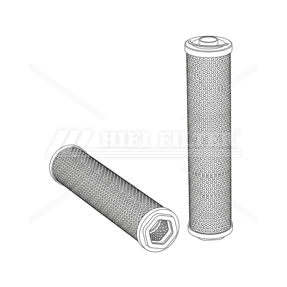 Filtre hydraulique HIFI SH93586 pour Bomford