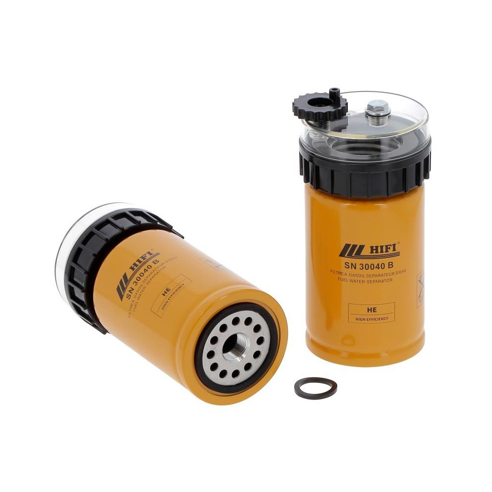 Filtre à gasoil séparateur d'eau HIFI SN30040B pour TYM