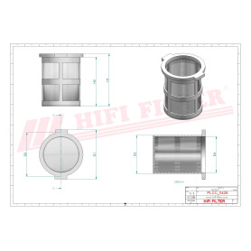 FILTRE A ESSENCE RÉF. BE4047 - HIFI FILTER