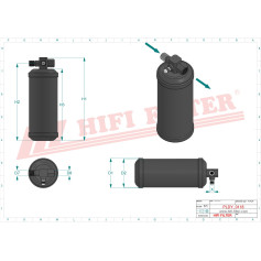DESHYDRATEUR CLIMATISATION RÉF. DYH90044 - HIFI FILTER DESHYDRATEUR CLIMATISATION RÉF. DYH90044 - HIFI FILTER