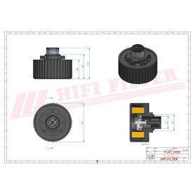 FILTRE AERATION COMPLET RÉF. FS650 - HIFI FILTER