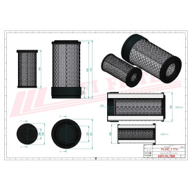 KIT FILTRE A AIR RÉF. KA16664 - HIFI FILTER