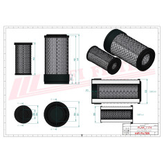 KIT FILTRE A AIR RÉF. KA16664 - HIFI FILTER KIT FILTRE A AIR RÉF. KA16664 - HIFI FILTER
