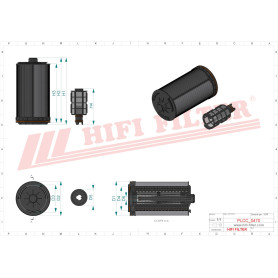 KIT FILTRE A GASOIL RÉF. KN70532 - HIFI FILTER