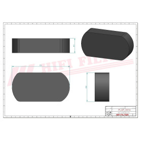 FILTRE A AIR RÉF. SA12152 - HIFI FILTER