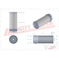 FILTRE A AIR RÉF. SA14677 - HIFI FILTER FILTRE A AIR RÉF. SA14677 - HIFI FILTER