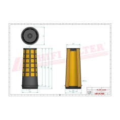 FILTRE A AIR RÉF. SA16495 - HIFI FILTER FILTRE A AIR RÉF. SA16495 - HIFI FILTER